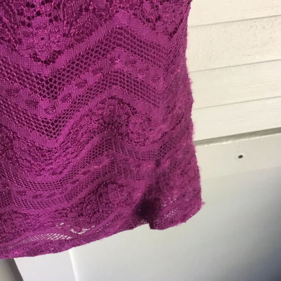 Purple Lace Shirt/Tee - Picture 3 of 3